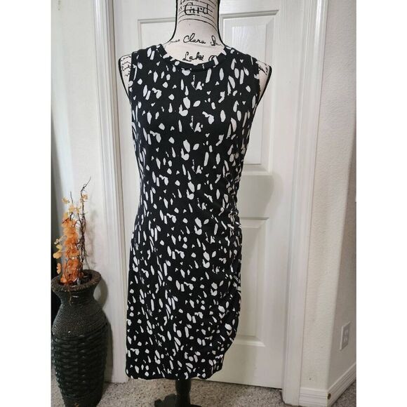 NWT Nine West Ruched Tulip Dress - Picture 1 of 9